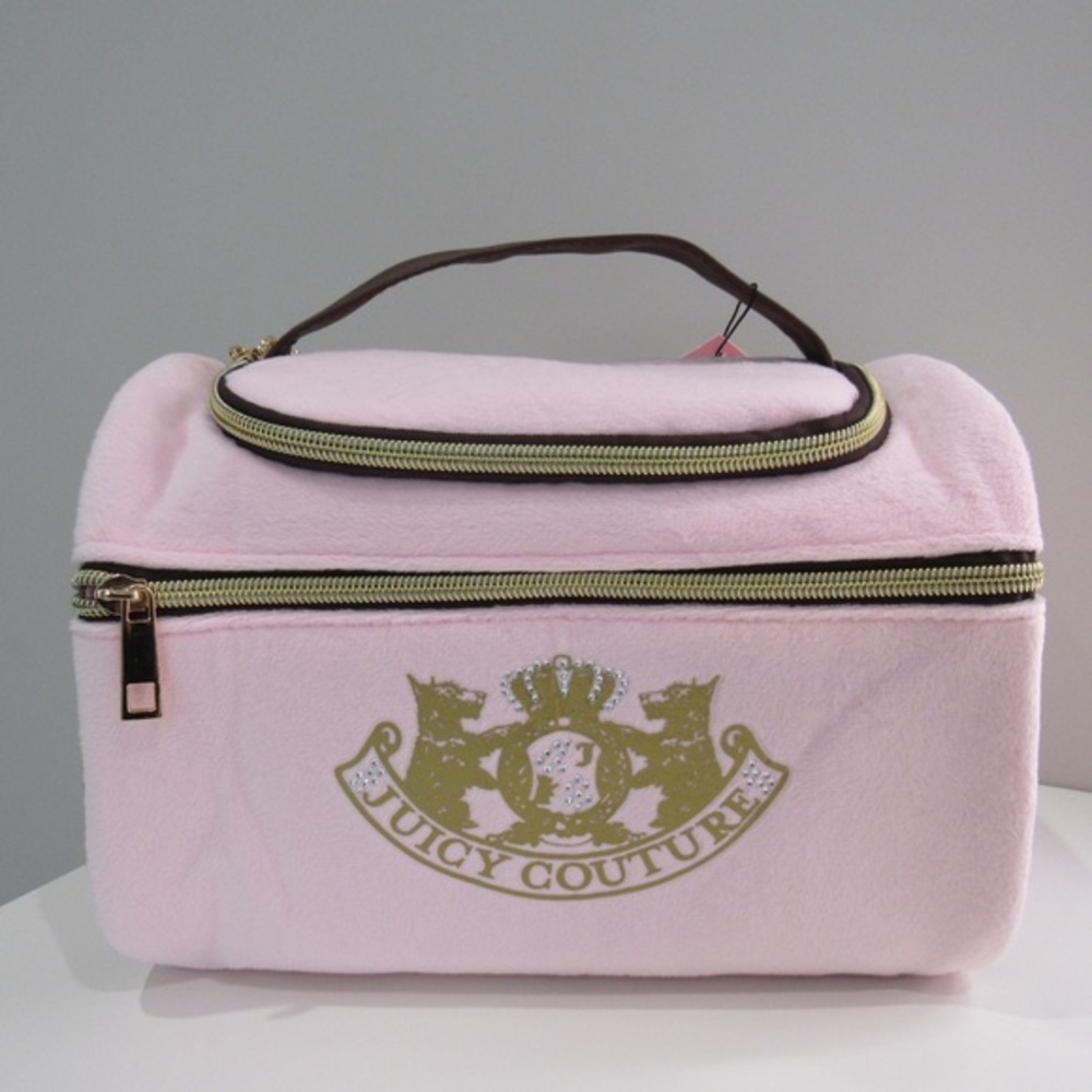 Juicy Couture Vintage inspired Velour Travel
Cosmetic Bag